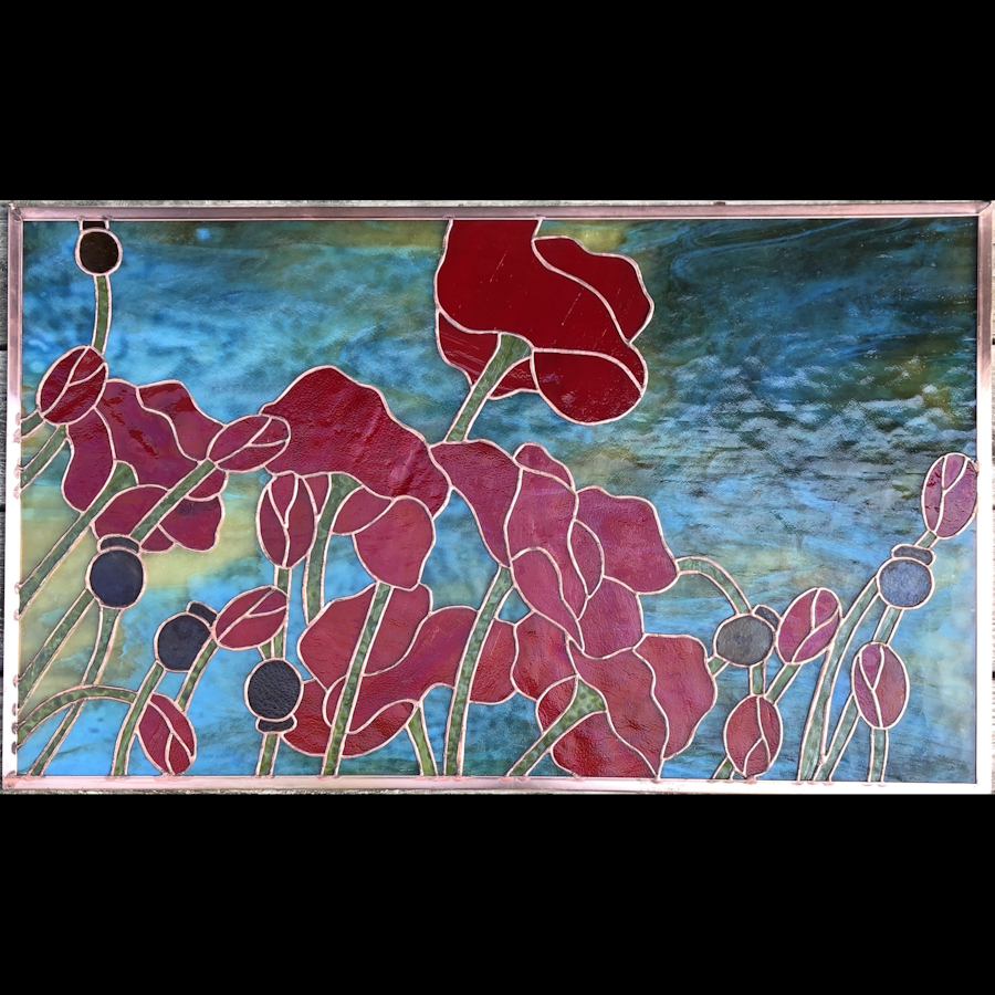 Altyn Clark Stained Glass Mount Gretna Outdoor Art Show August 17th
