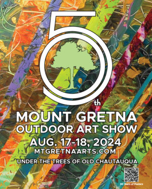 2024 Show Poster | Mount Gretna Outdoor Art Show