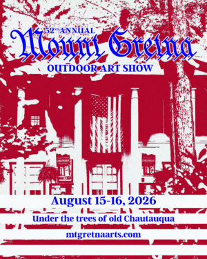 2026 Show Poster | Mount Gretna Outdoor Art Show
